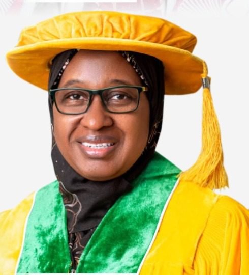 Prof. Sa'adatu Hassan Liman, Vice-Chancellor, Nasarawa State University, Keffi